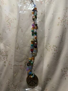 Plunder Multicolor Beaded Necklace with Decorative Pendant